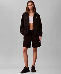 Calvin Klein Performance Women's Fleece Mid Rise Shorts