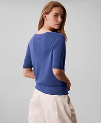 Calvin Klein Women's V-Neck Knit Sweater