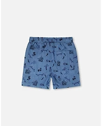 Deux par Deux Big Boys Chambray Shorts