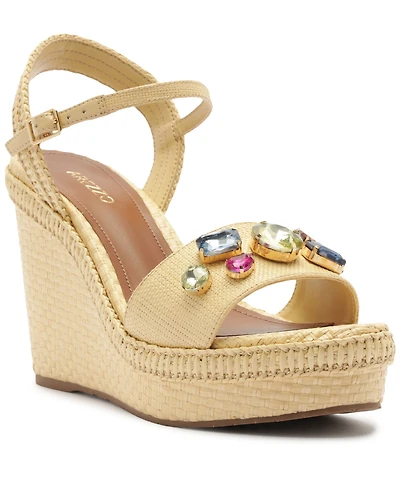 Arezzo Women's Georgina Wedge Heel Sandals