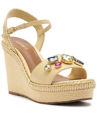 Arezzo Women's Georgina Wedge Heel Sandals