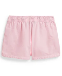 Polo Ralph Lauren Girls' 2T-6X Oxford Pull-On Shorts