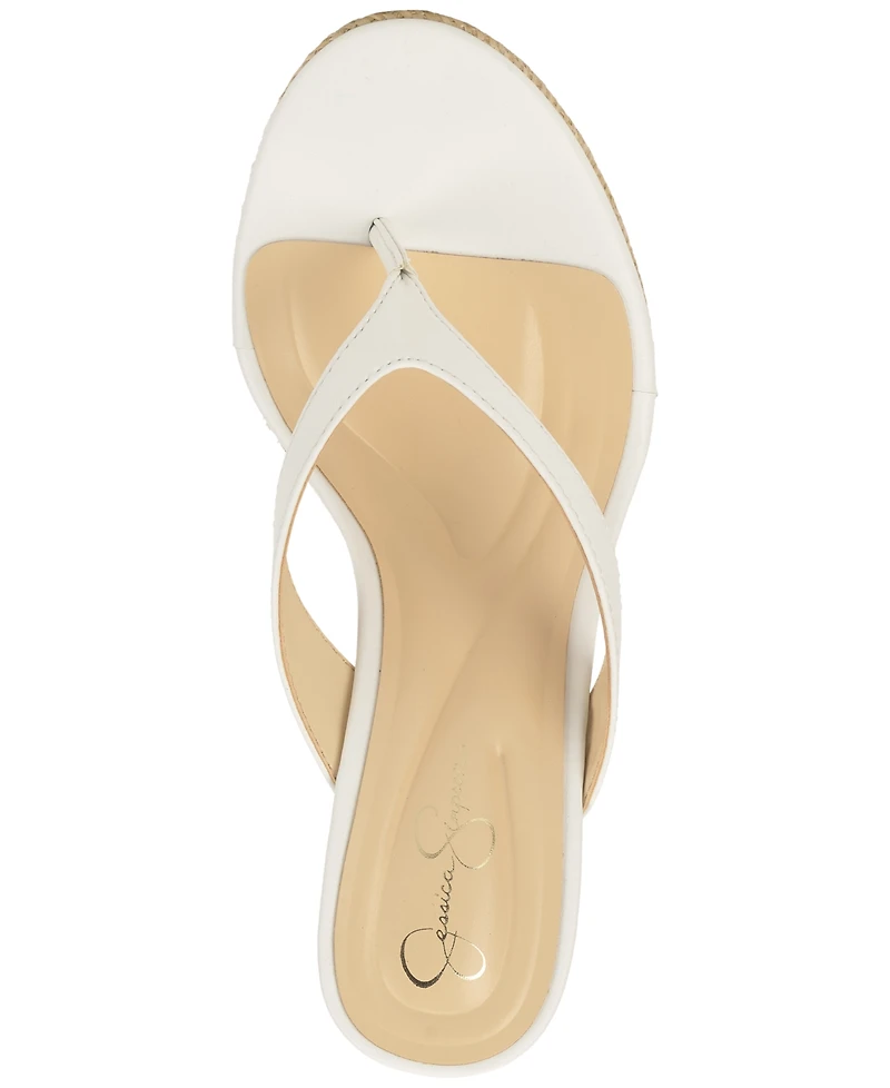 Jessica Simpson Women's Jyseta Thong Wedge Sandals