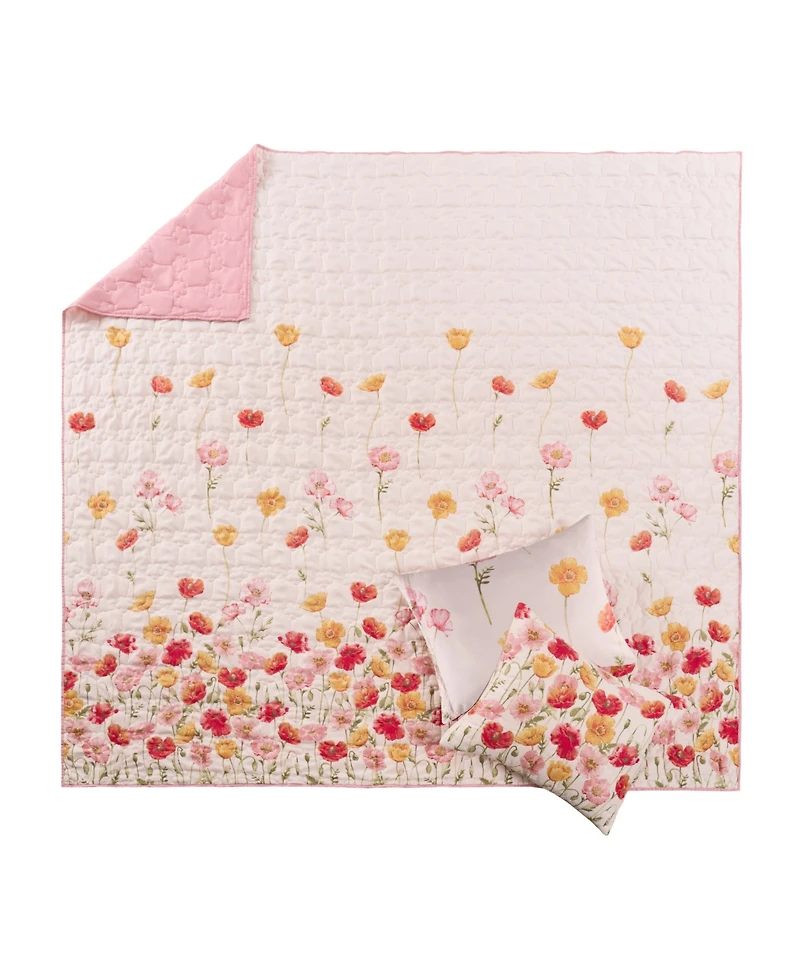 Greenland Home Fashions Breeze Modern Floral 2-Pc. Quilt Set, Twin/Twin Xl