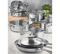 The Cellar Stainless Steel 14-Piece Cookware Set, Macy's Exclusive