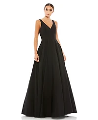 Mac Duggal Women's Ieena Classic Sleeveless A-Line Ball Gown