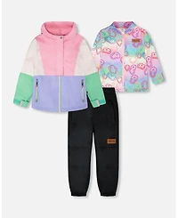 Deux par Girl 3-in-1 Two-Piece Mid-Season Outerwear Set - Child