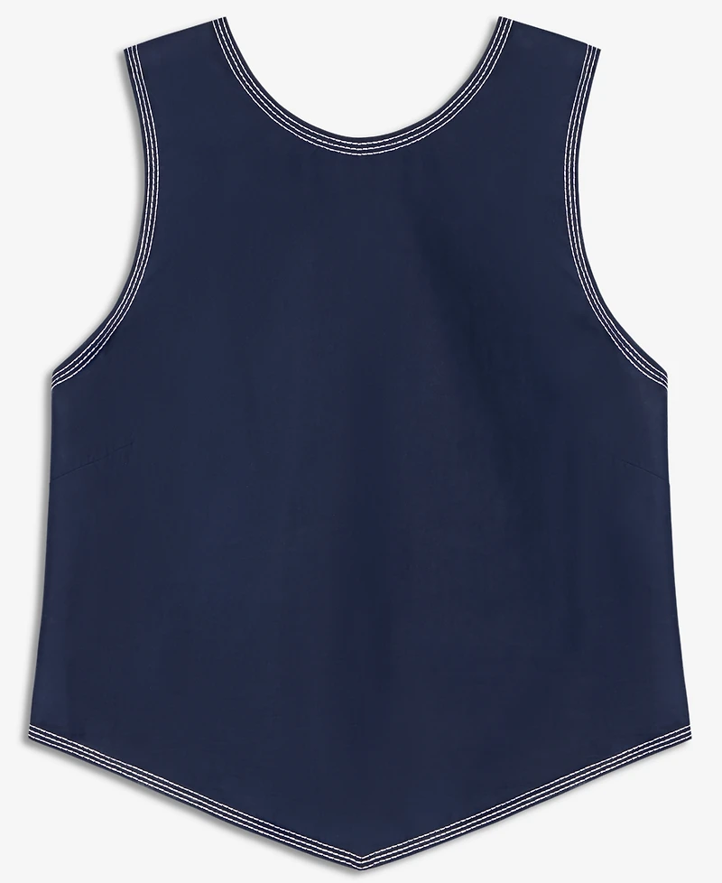 On 34th Women's Poplin Tie-Back Tank Top, Macy's Exclusive
