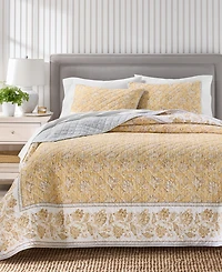 Charter Club Valencia Jacobean 3-Pc. Quilt Set, King, Macy's Exclusive