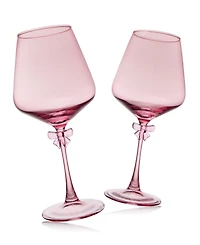 Godinger Bow Wine Glass, Set of 2