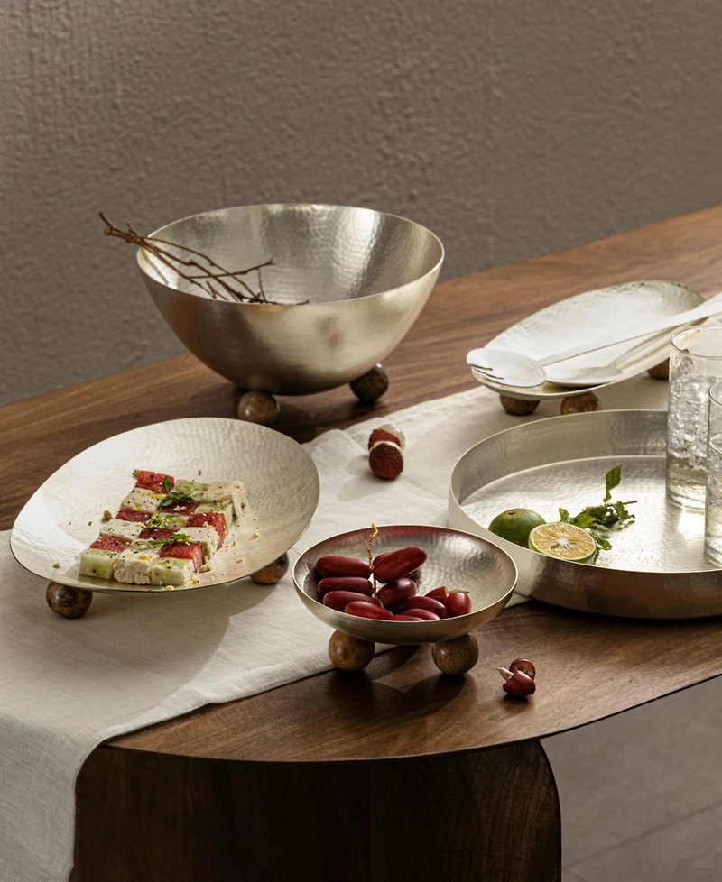 Godinger Temari Hammered Salad Bowl