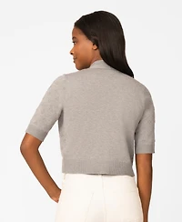 Melissa Paige Women's Floral Texture Sweater, Macy's Exclusive