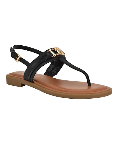 Tommy Hilfiger Women's Cruman Flat Thong Sandals