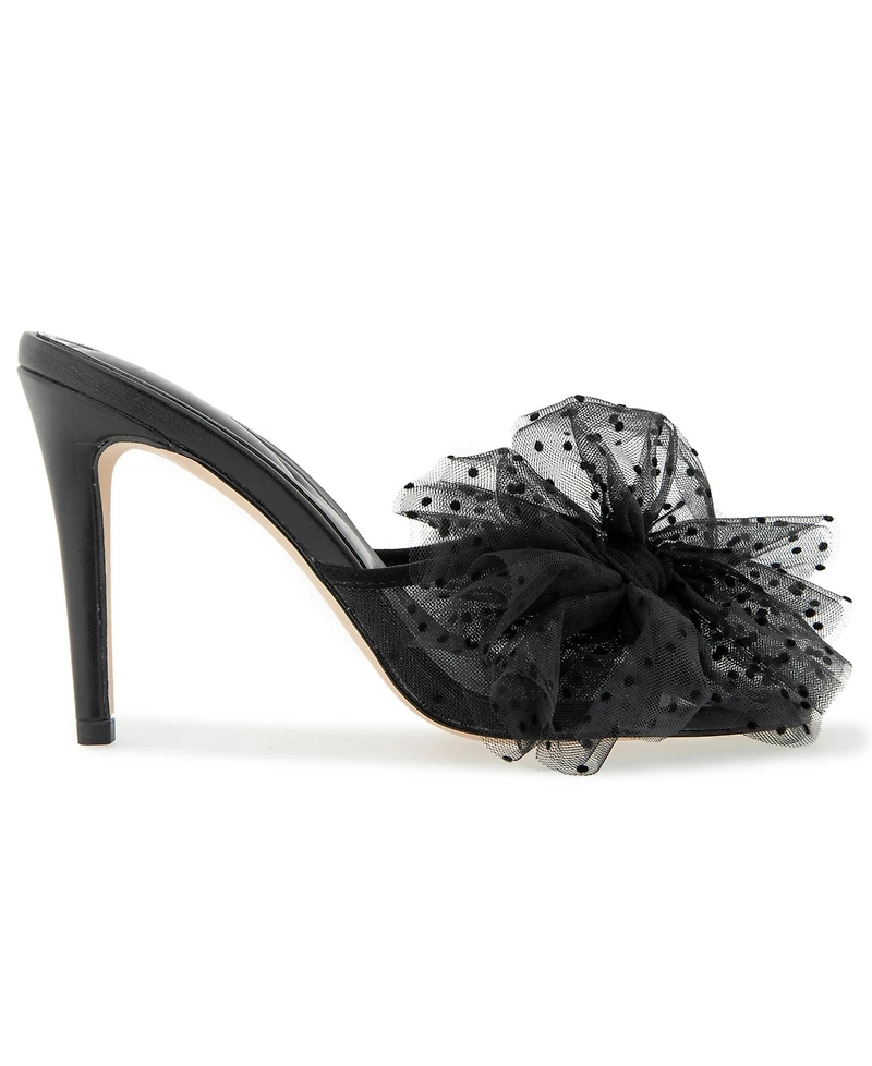 Christian Siriano Women's Joxa Flower Heeled Sandal