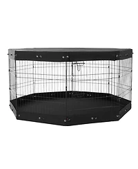 Aostirmotor 30" Foldable Dog Playpen