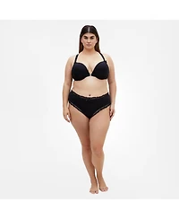 City Chic Women's Plus Adore Luxe Racerback Push-Up Bra