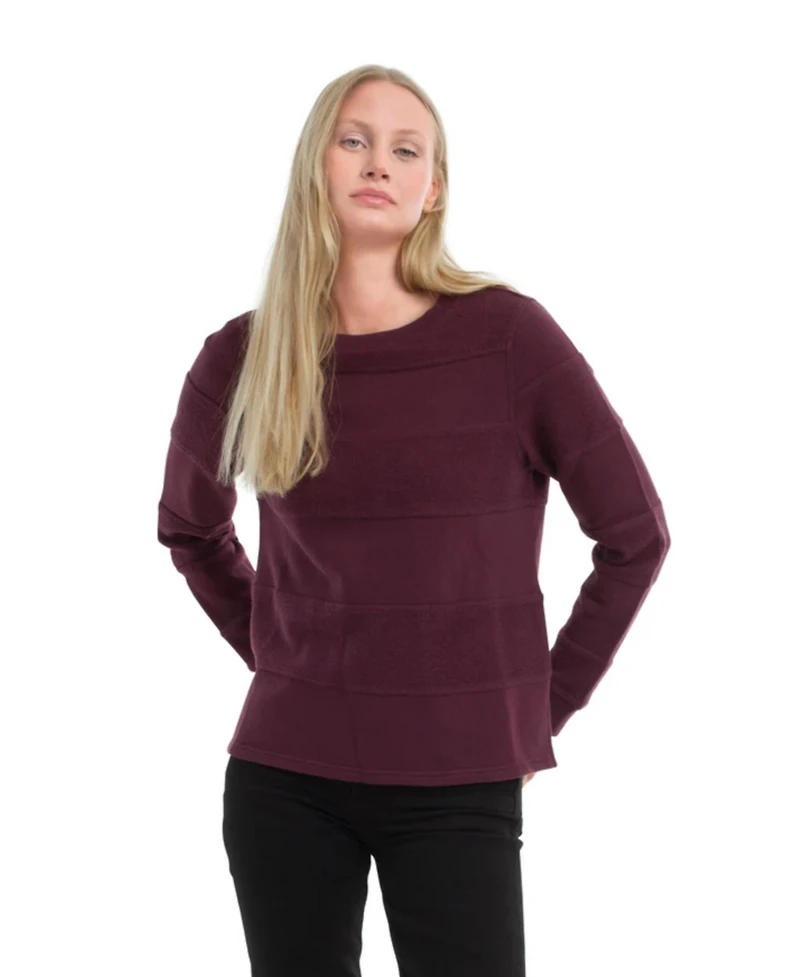 Wilt Clothing Women's Striped Sweatshirt