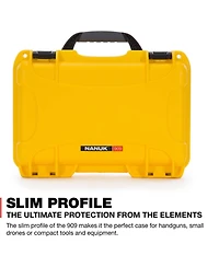 Nanuk 909 Case with Foam, Yellow
