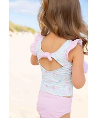 Florence Eiseman Toddler Girls Floral Print Tankini