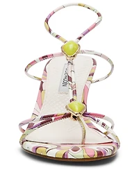 Steve Madden Women's Ramos Strappy Embellished Stiletto Heel Dress Sandals