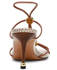 Steve Madden Women's Ramos Strappy Embellished Stiletto Heel Dress Sandals