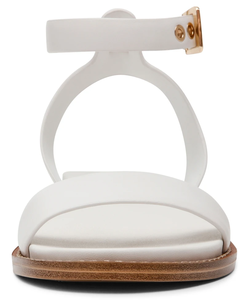 Steve Madden Women's Dandi Round Toe Flat Sandals