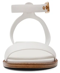 Steve Madden Women's Dandi Round Toe Flat Sandals