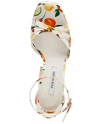 Steve Madden Women's Retro Strappy Block Heel Platform Dress Sandals