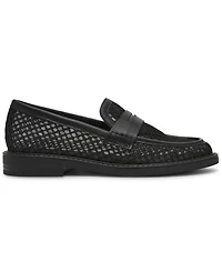 Steve Madden Women's Madison Mesh Block Heel Loafer
