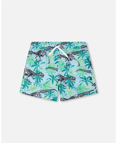 Deux par Boys Boardshorts Skeleton Print