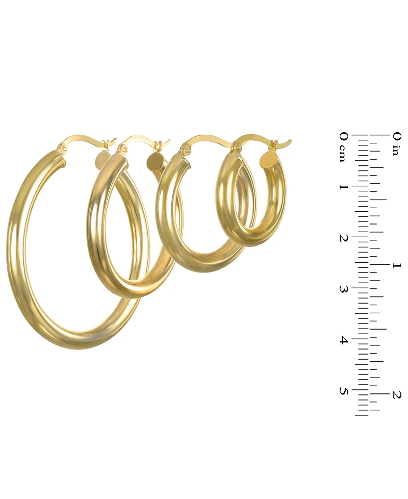 Macy's Hoop Earrings in 10k Yellow Gold