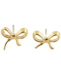 Lola Ade Petite Noeud Gold-Tone Stud Earrings