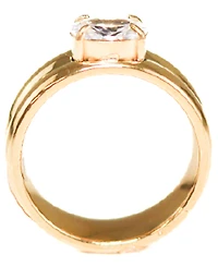 Lola Ade Eterna Gold-Tone Double Band Ring