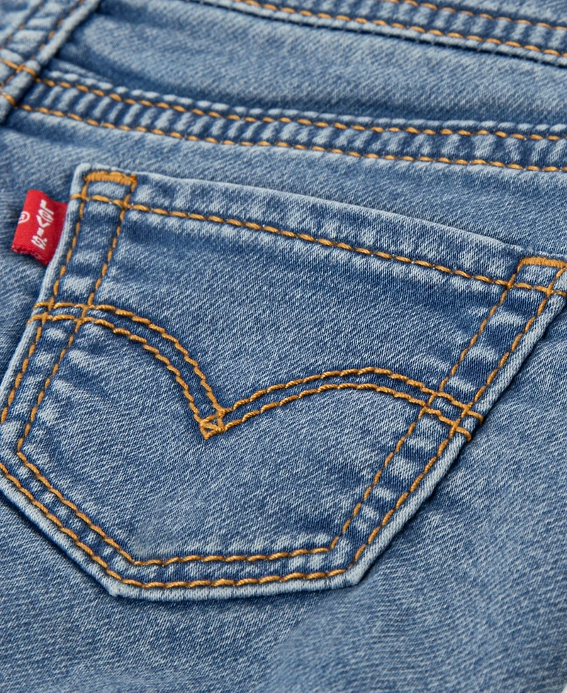 Levi's Baby Girls Sleeveless Denim Shortalls