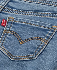 Levi's Baby Girls Sleeveless Denim Shortalls