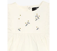 7 For All Mankind Baby Girls' Short-Sleeve Dress & Diaper Cover
