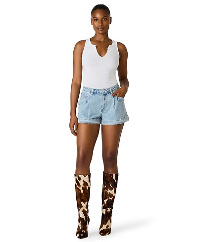 Steve Madden Women's High Rise Shorts