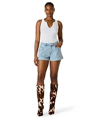 Steve Madden Women's High Rise Shorts