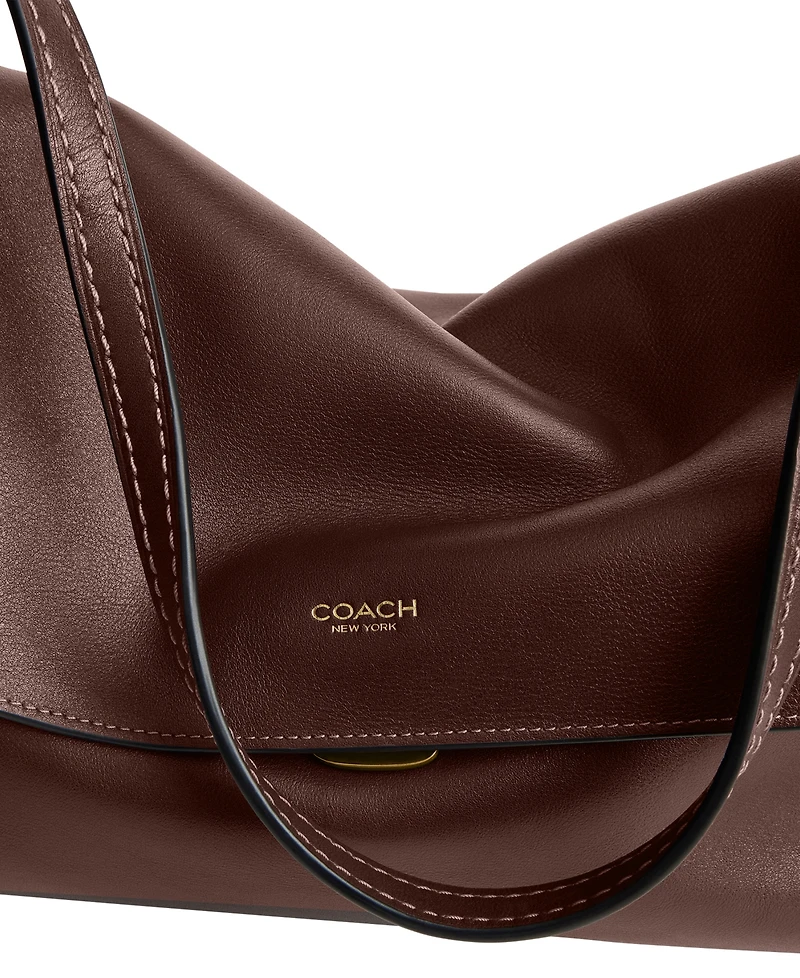 Coach Large Leather Chelsea Shoulder Bag