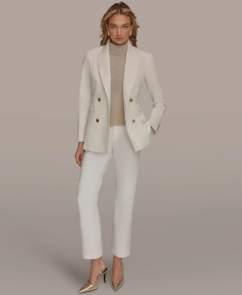 Donna Karan New York Women's Denim Quilted Jacket