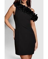 Coast Women's 3d Floral One Shoulder Mini Dress