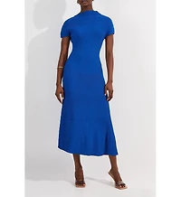 Karen Millen Women's Stitch Detail Knit Midi Dress