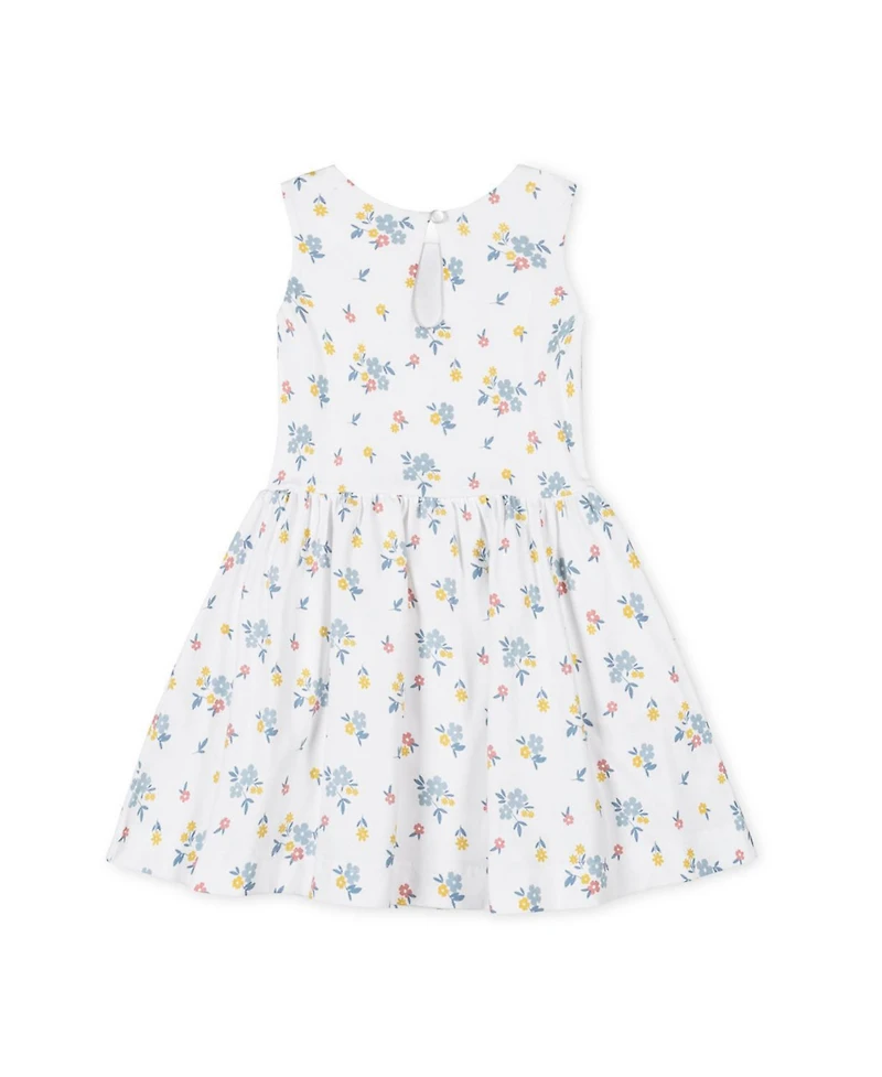 Hope & Henry Little Girls Sleeveless Knit Tank Dress