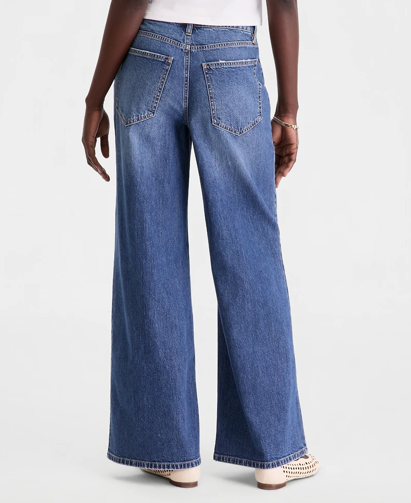 On 34th Women's Berkeley High-Rise Wide-Leg Jeans, Macy's Exclusive