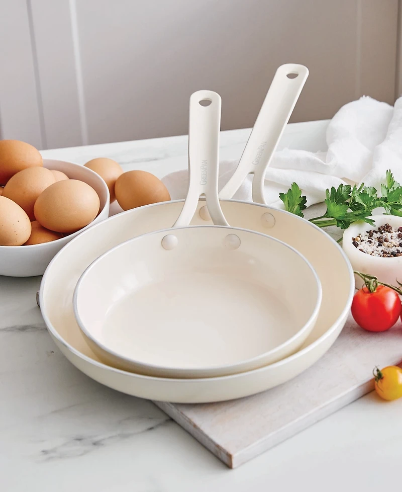 GreenPan Nova Gallery Ceramic Nonstick 2-Piece Frypan Set