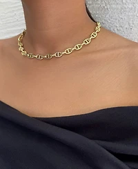 Adornia Gold Mariner Link Chain Necklace