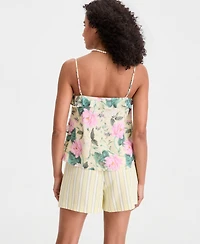 On 34th Women's Printed Ruffle Camisole Top, Macy's Exclusive