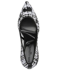 Karl Lagerfeld Paris Women's Royale Whimsy Slip-On High Pumps
