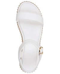 Karl Lagerfeld Paris Women's Cresson Ankle Strap Sandals