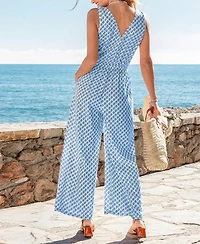 Cupshe Women's Dana Point Ornate Jumpsuit